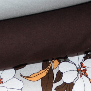 JERSEY Viscose Modal brown
