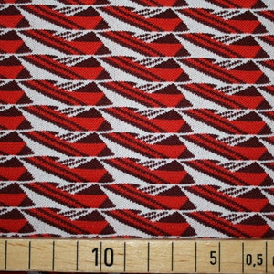 Tricot fin rouge foncé power stretch