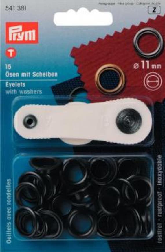 Œillets Et Rondelles Prym En Métal Bronze - 11 Mm Pour Couture, Déco Et Bricolage