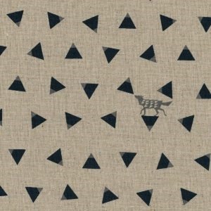 Oilcloth Kokka Echino Wolf laminated flax