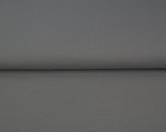 Cotton plain woven fabric dark gray