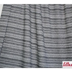 Summer sweat French Terry Stripes anthracite Magazine 5 Sweat