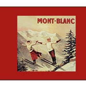 Cotton Ski retro panel 3 pieces each 55 x 55 cm