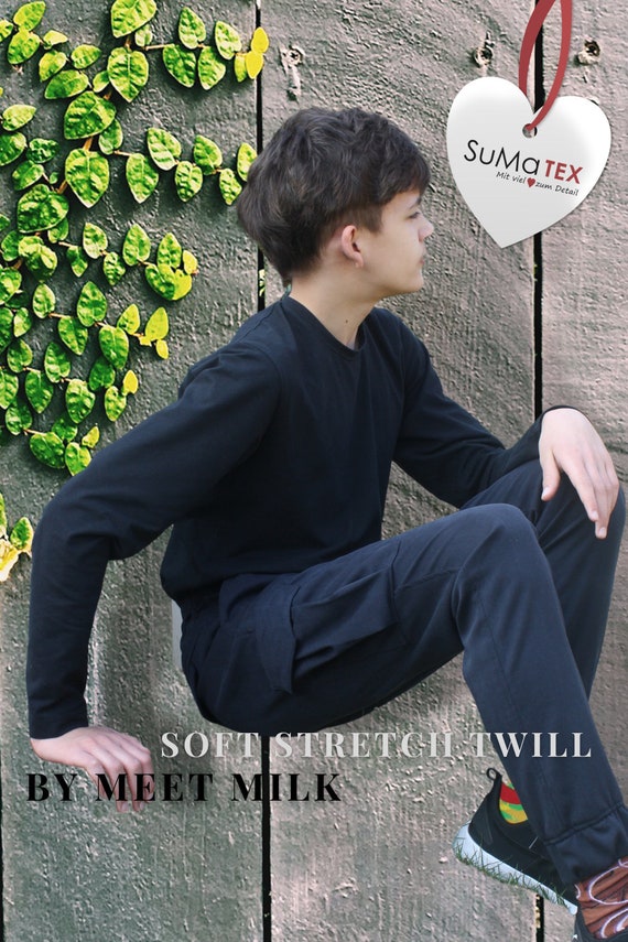 SOFT Stretch TWILL by Meetmilk Various. Colors TENCEL™ Lyocell Twill Base -  Etsy Israel