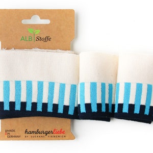 Cuff Me Icon turquoise white navy