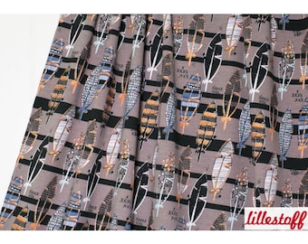 JERSEY Lillestoff summer jersey Feathers
