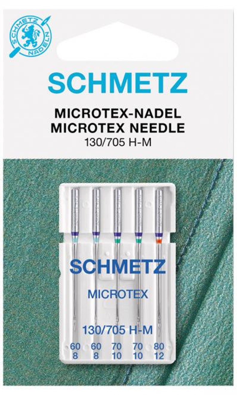 Schmetz MICROTEX 5 Stück Nadeln E130/705 H-M Bild 1