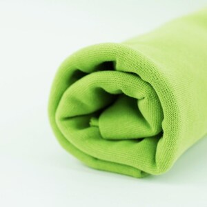 Organic cuffs Stoffonkel neon green