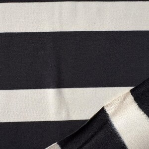 SAVA Sweat by MeetMILK block stripes black shell image 2