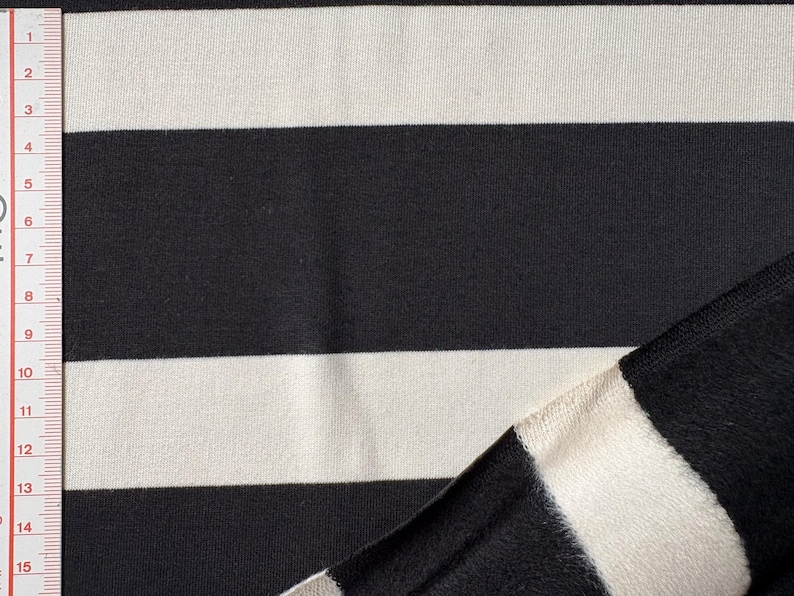 SAVA Sweat by MeetMILK block stripes black shell image 2