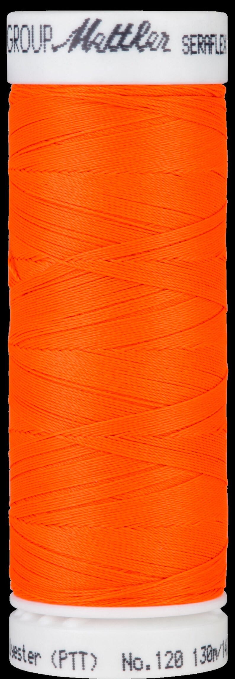 NIEUWE kleuren Seraflex 120 flexibel naaigaren bruin beige grijs neon Mettler vivid orange