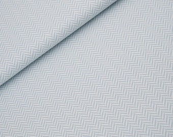 Jacquard herringbone glacier organic knitted jacquard fabric uncle