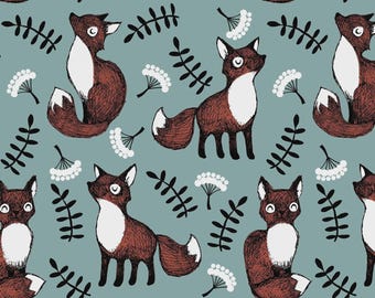 Organic jersey PaaPii Nuutti aqua fox