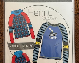 Sewing pattern/pattern for hoodie sizes 74-176