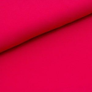 Organic plain jersey lollipop - red fabric uncle