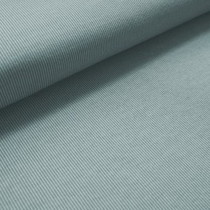 Organic cuddly jacquard ribbed pattern glacier Organic Jacquard Stoffonkel
