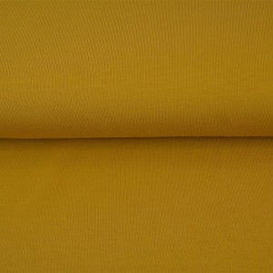 Stenzo cotton uni dark yellow mustard