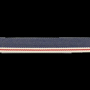 Twill ribbon webbing jeans 15 mm blue