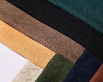 Bio Jacquard Organic Leaf by Mind the MAKER various colors