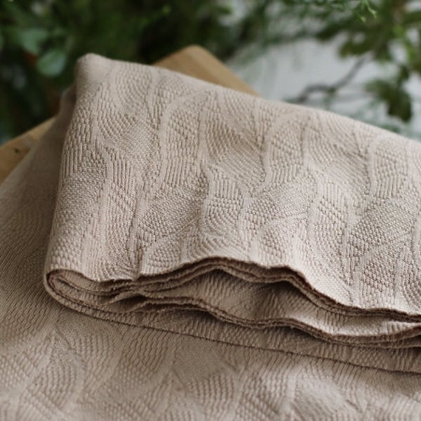 Bio Jacquard Organic Leaf by Mind the MAKER verschiedene Fraben