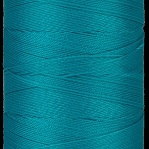 NEUE Farben Seraflex 120 flexibler Faden Nähfaden blau türkis grün braun Mettler truly teal