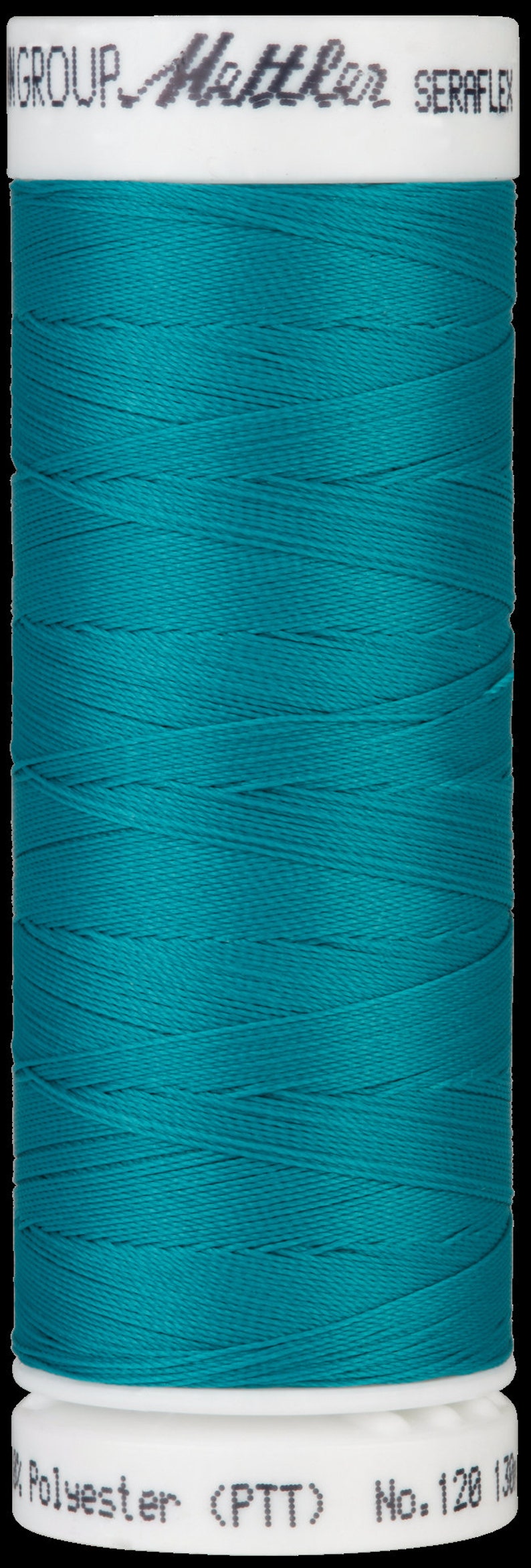 NEUE Farben Seraflex 120 flexibler Faden Nähfaden blau türkis grün braun Mettler truly teal