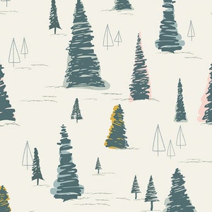 Art Gallery Fabrics Baumwolle Heartland Tannen