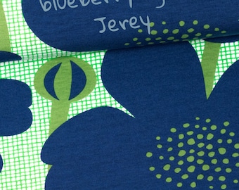 Bio Jersey PaaPii Buttercup blueberry - green