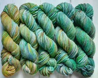 Undergrowth. Hand-dyed Alpaca Kit. 250g