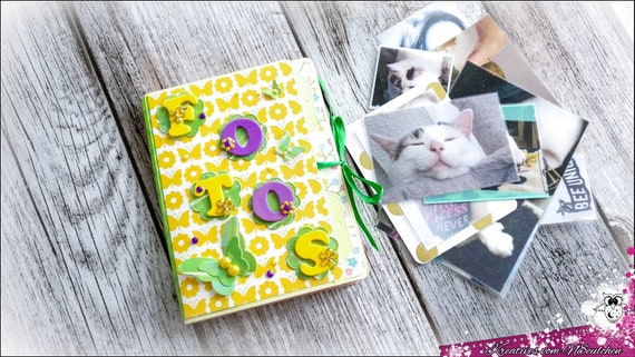 Handmade Mini Album File Folder Style Etsy