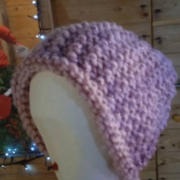 Knitted wool Beanie, baggy beanies, slouchy cap, oversize baggy hat