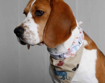 AcquaTerra Collection, Reversible Bandana for dog or cat 8 fabrics to choose from