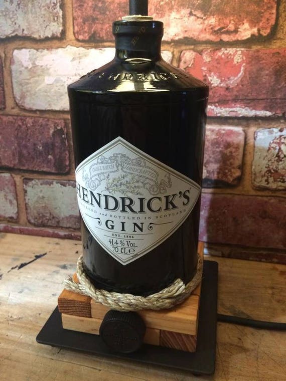 Hendrick/'s Gin-G /& T Tónico Limón Pub Bar Cueva de hombre Letrero de metal placa de estaño 1633