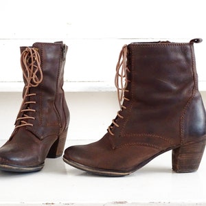 Lace up boots no zipper discount