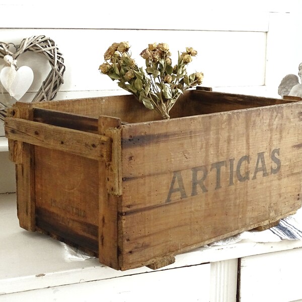 Buy Wooden Wine Crate Online Etsy