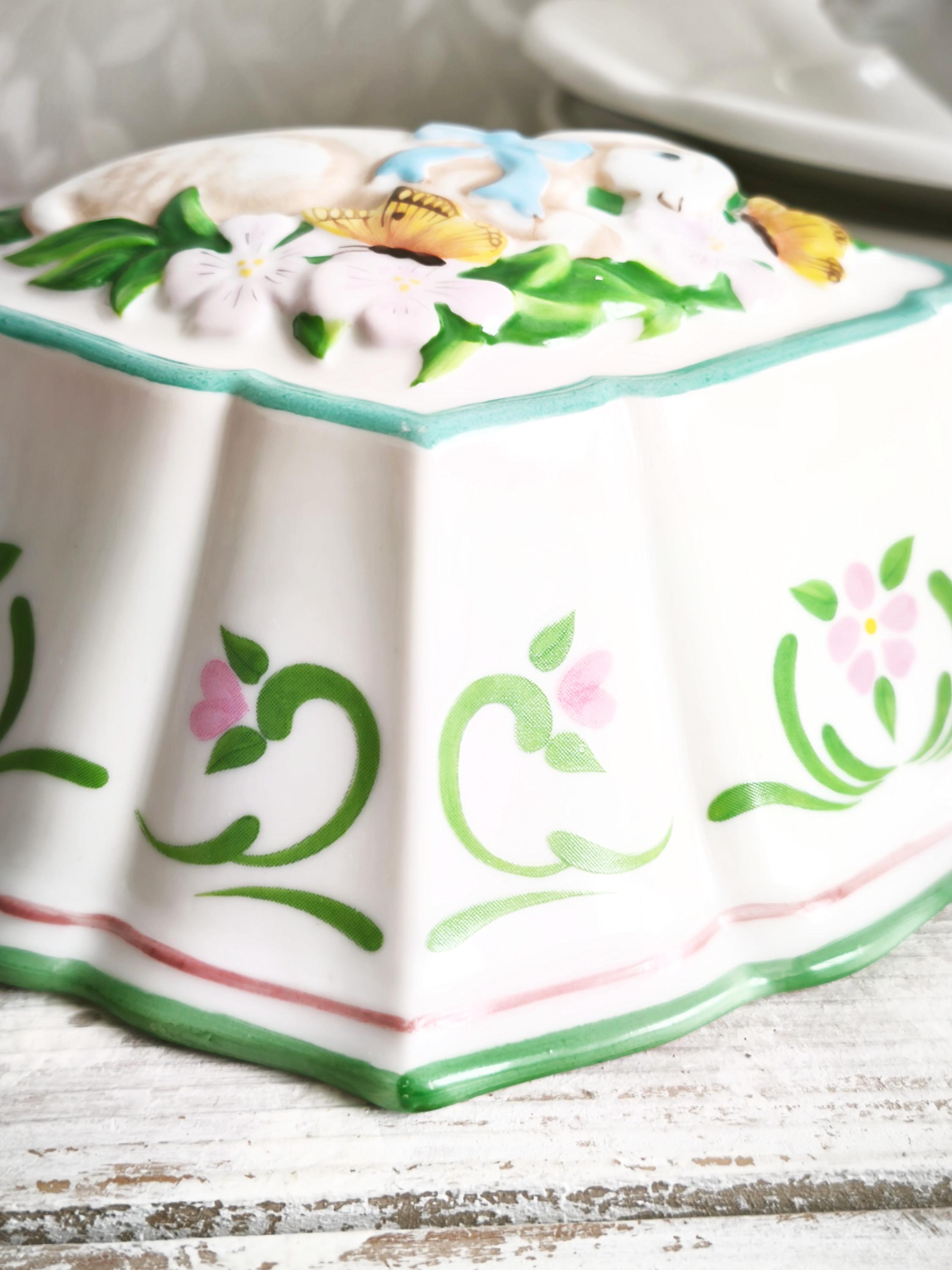 Ceramic Baking Mold Lamp Le Cordon Bleu, Jello Mold: Franklin Mint