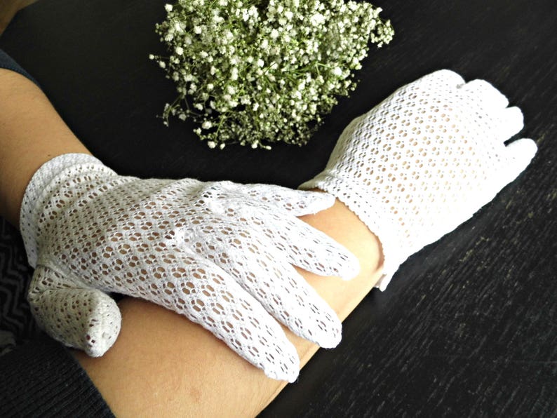 Gloves 50s Wedding Dress At