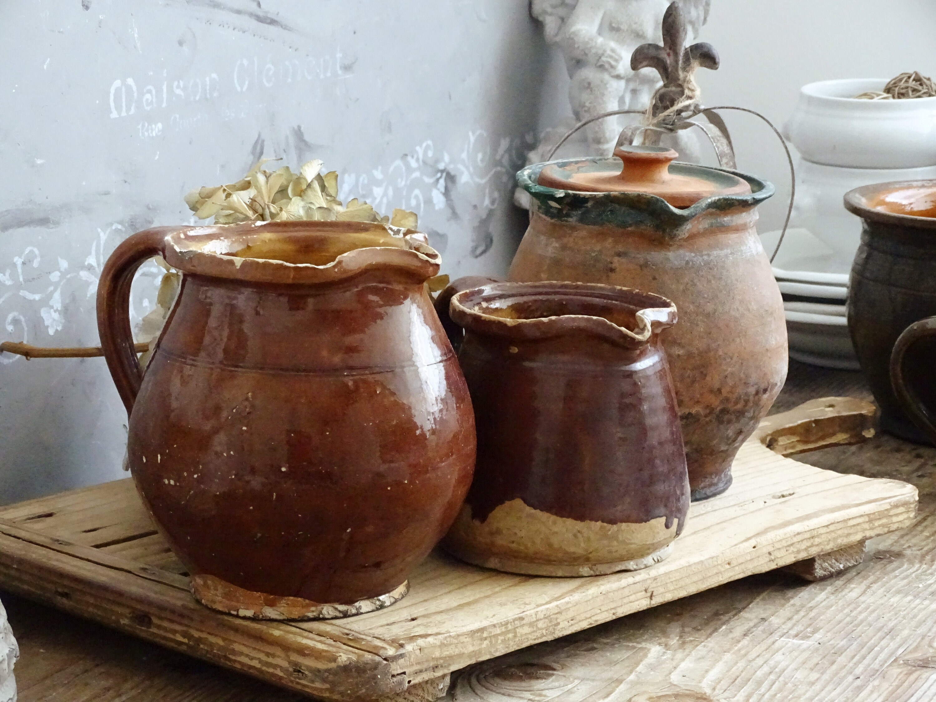 French pottery vase - Etsy 日本