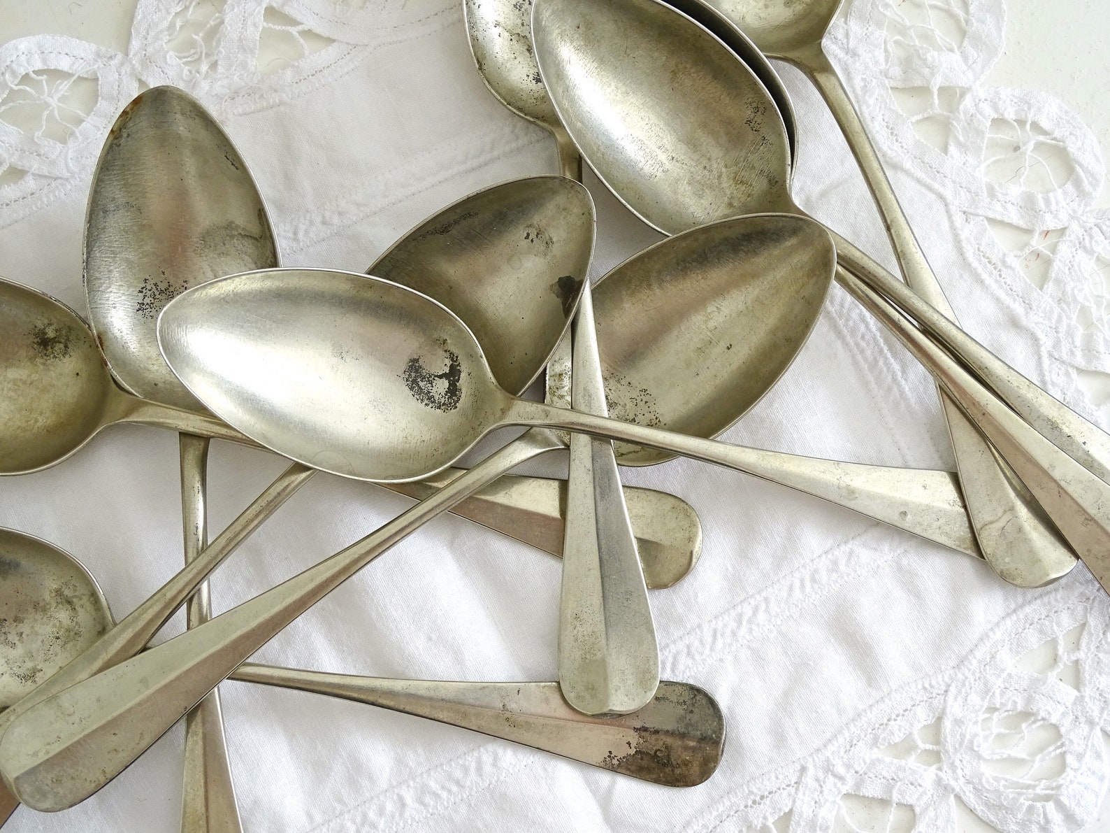 2 Antique Silver Tablespoon Arthur Krupp Berndorf Silverware Etsy