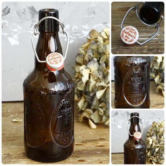 ヴィンテージビールボトルインテリア