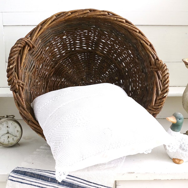 Large Blanket Basket Etsy