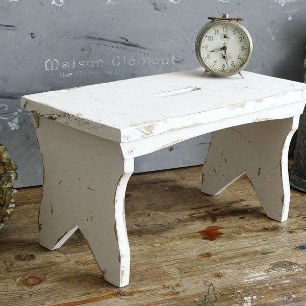 Distressed Bench - Etsy