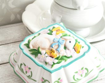 Ceramic Baking Mold Lamp Le Cordon Bleu, Jello Mold: Franklin Mint