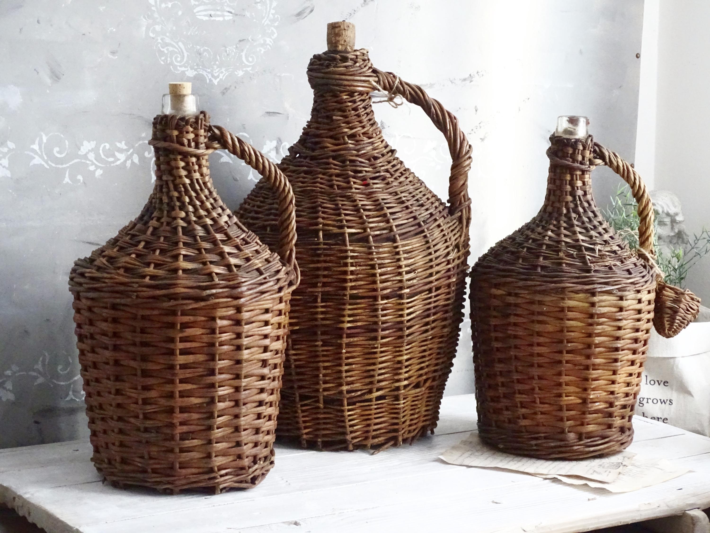 Glass Demijohn Vase - Etsy