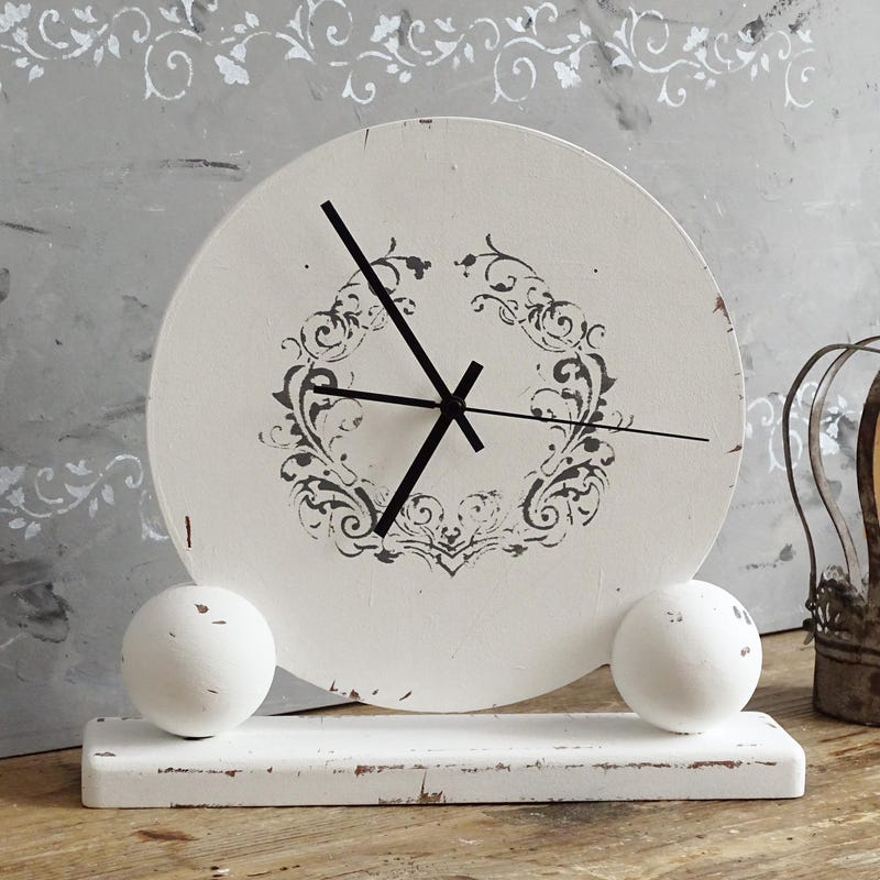 Rustic Desk Clock - Etsy