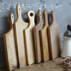 Rustic Wood Cutting Board with Handle: Farmhouse Charcuterie, Chopping or Cheese Board