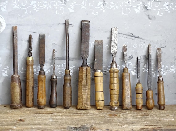 洋書 CLASSIC Hand Tools Antique Hand Tool Wooden Handle, Carpenter Hand Tool