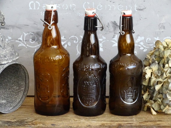 1 Liter Amber EZ Cap Bottles