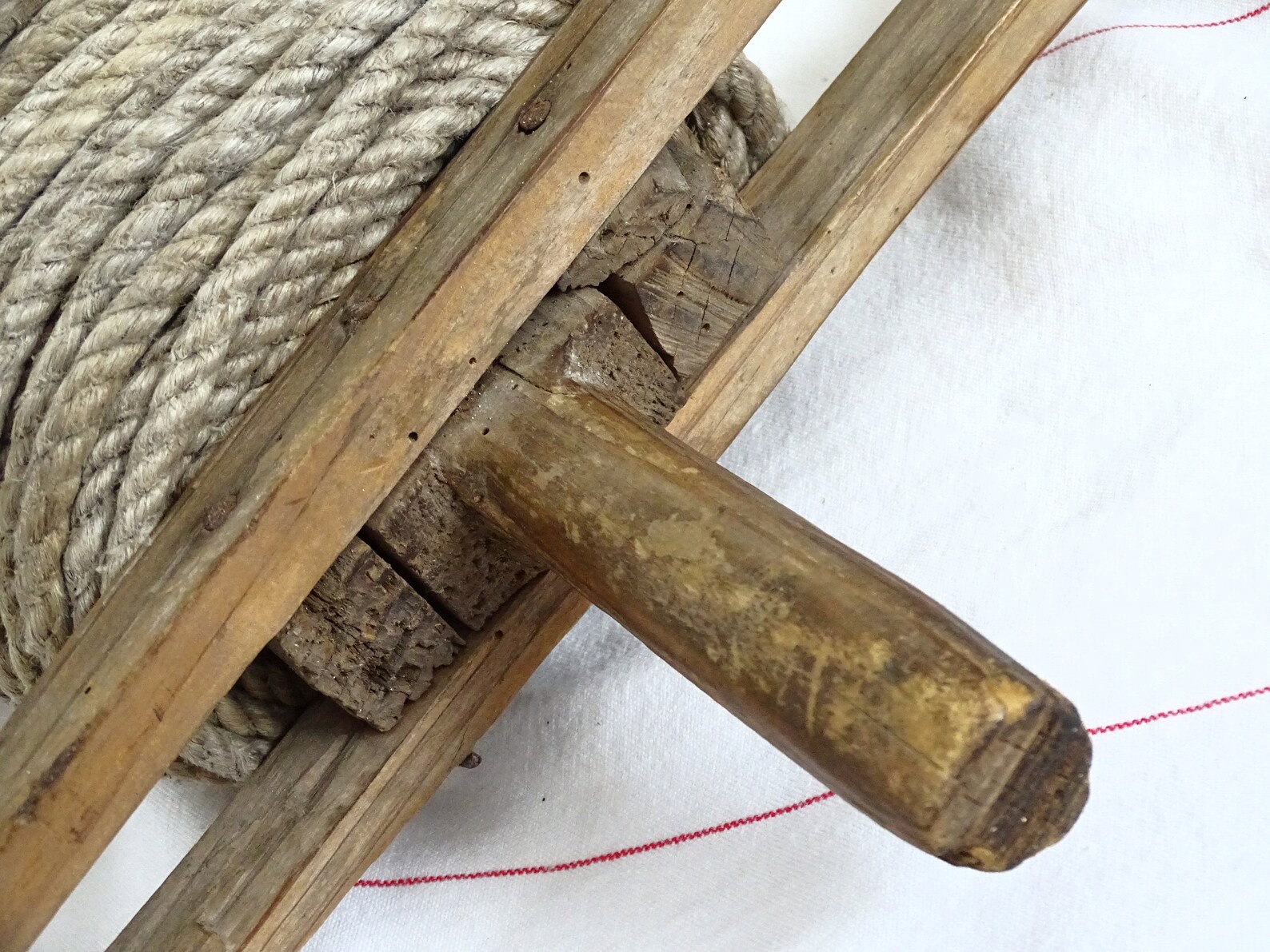 XL Antique Kite String Winder Large Primitive Wood Rope Winder Etsy
