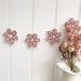 Liberty flower garland, Floral decoration, Flower bunting 